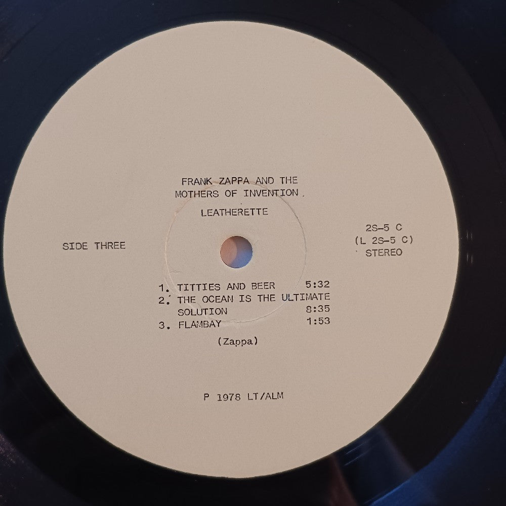 Frank Zappa - Leatherette 2LP - 1978 - 2S-5 - Used - VG++ - Vinyl