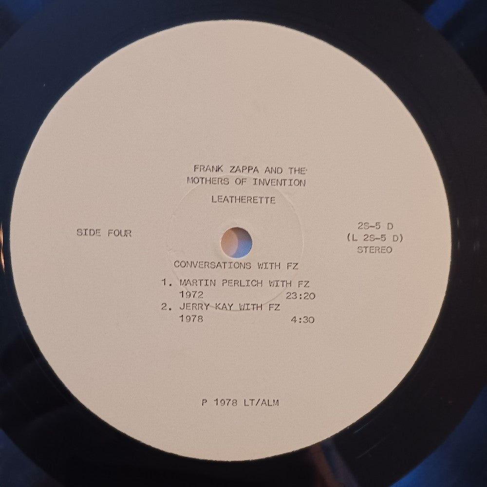 Frank Zappa - Leatherette 2LP - 1978 - 2S-5 - Used - VG++ - Vinyl