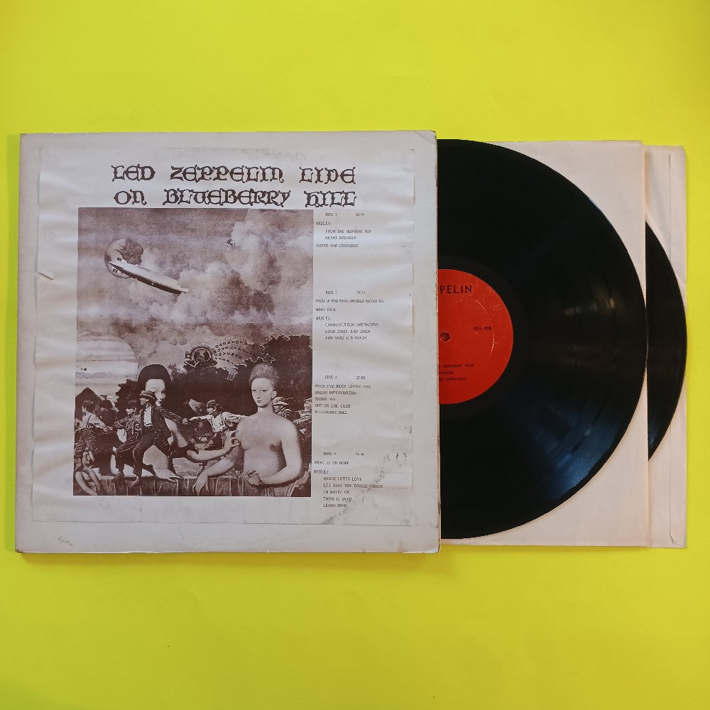 Led Zeppelin  - Live On Blueberry Hill 2LP - 1972 - Used - VG+ - Vinyl