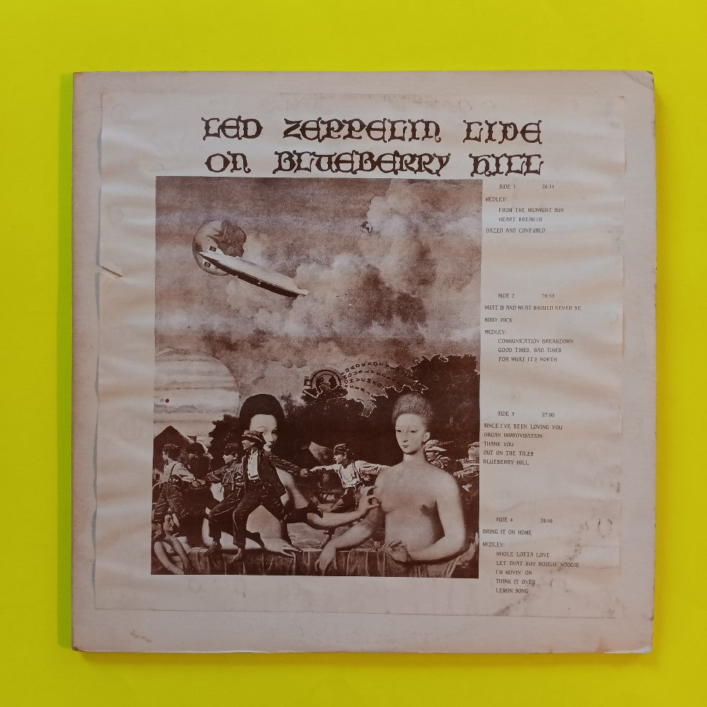 Led Zeppelin  - Live On Blueberry Hill 2LP - 1972 - Used - VG+ - Vinyl