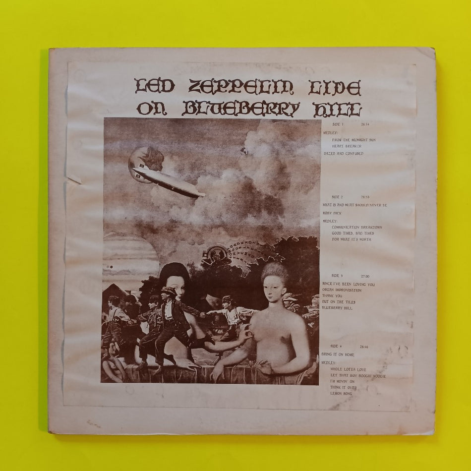 Led Zeppelin  - Live On Blueberry Hill 2LP - 1972 - Used - VG+ - Vinyl