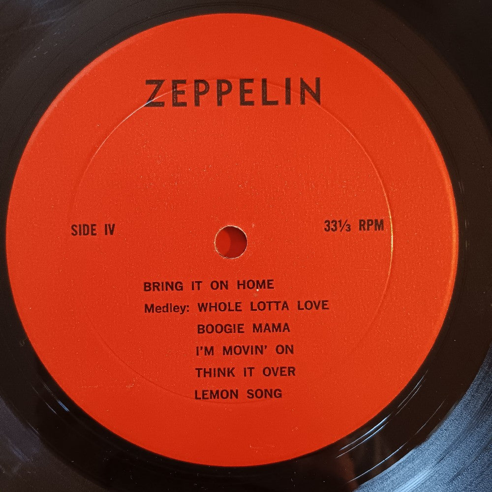 Led Zeppelin  - Live On Blueberry Hill 2LP - 1972 - Used - VG+ - Vinyl
