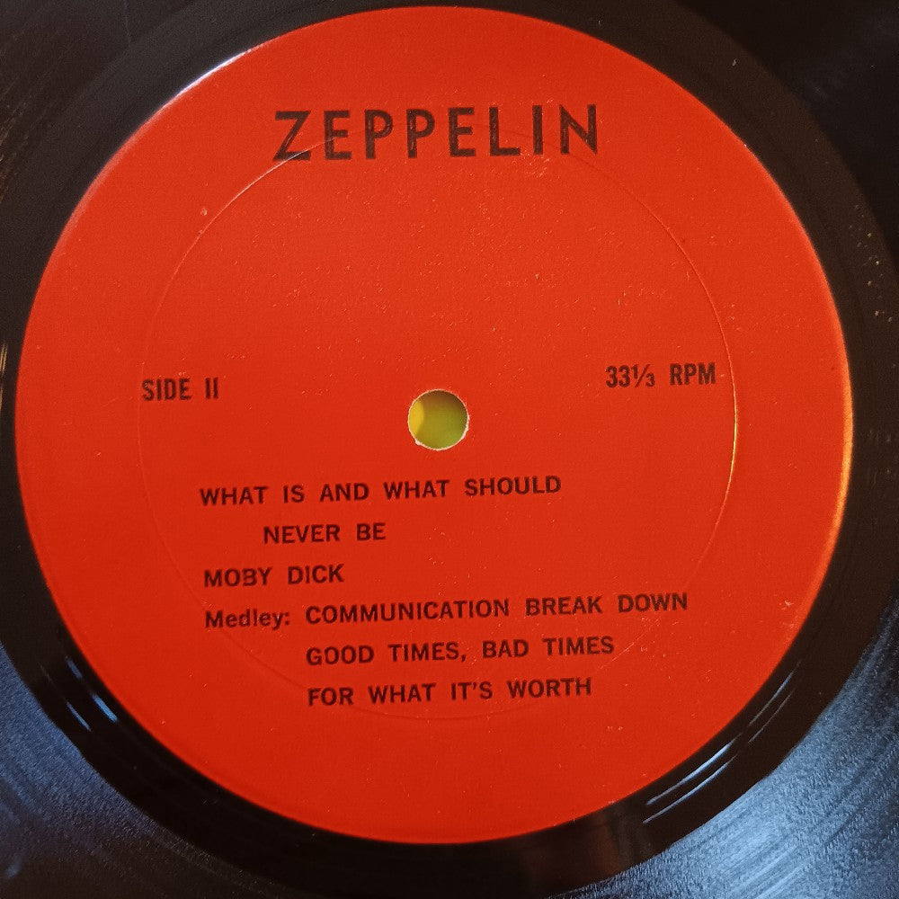 Led Zeppelin  - Live On Blueberry Hill 2LP - 1972 - Used - VG+ - Vinyl