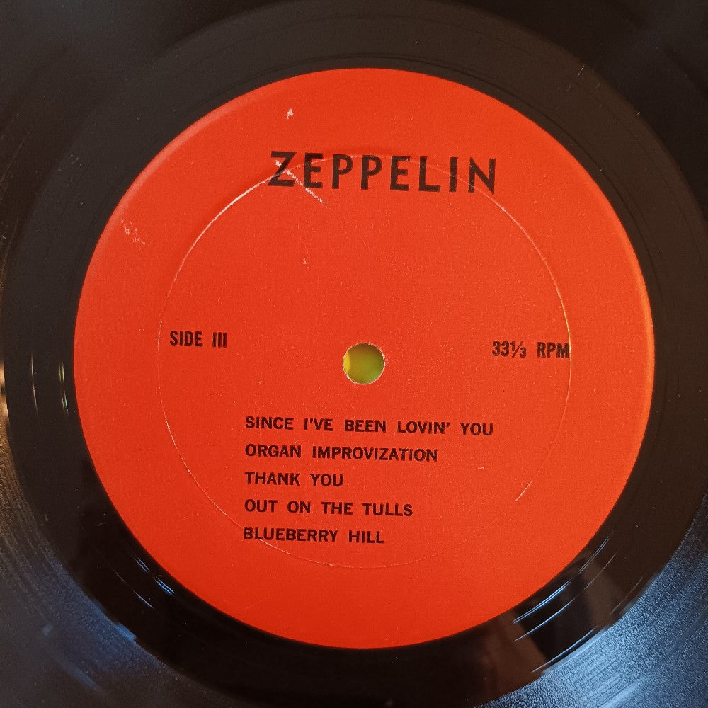 Led Zeppelin  - Live On Blueberry Hill 2LP - 1972 - Used - VG+ - Vinyl