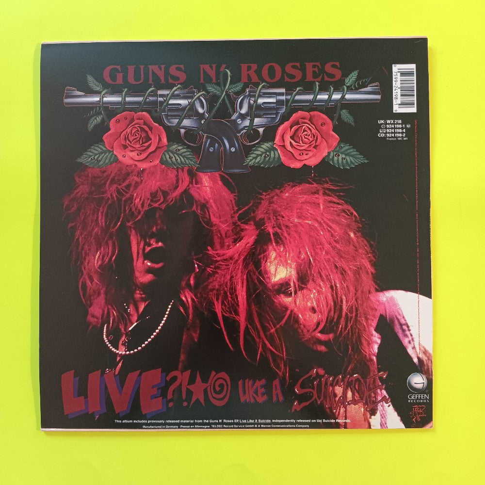 Guns N Roses  - Lies GERMANY - 2015 - WX 218 / 924 198-1 - Used - VG++ - Vinyl