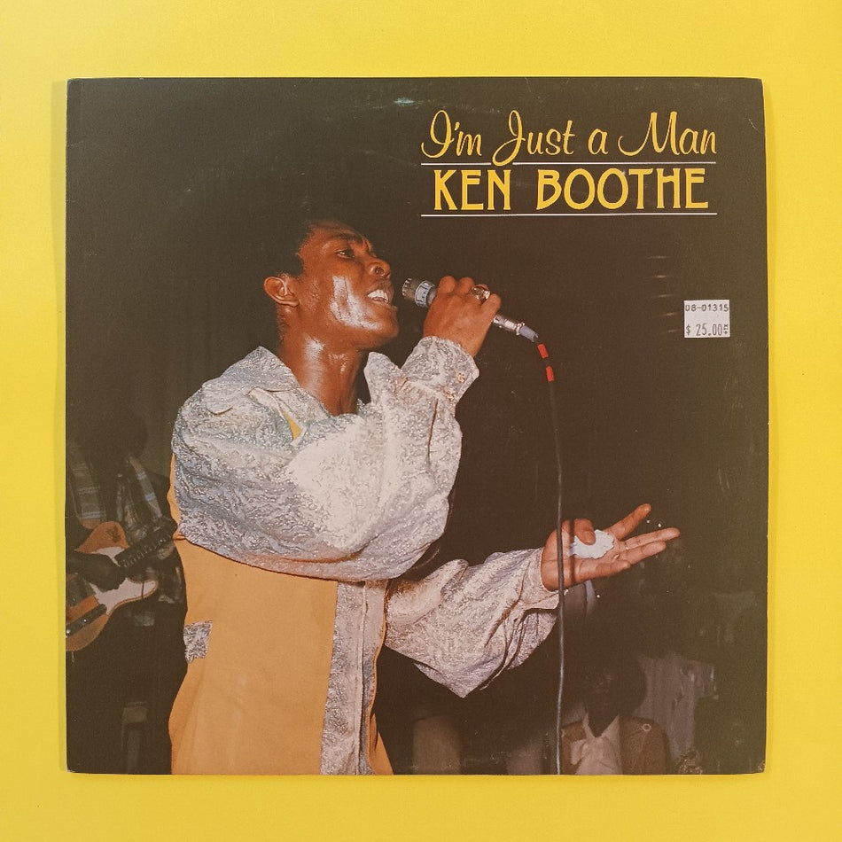 Kenny Boothe - I'm Just A Man JAMAICA - 1979 - BL009 - Used - VG++ - Vinyl