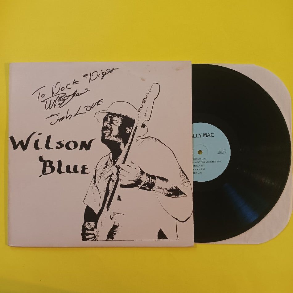 Wilson Blue - Wilson Blue / Self Titled AUTOGRAPHED - 1988 - BS 1631 - Used - VG++ - Vinyl