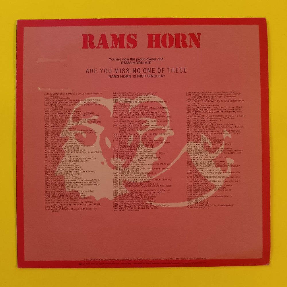 Klein & M. B. O.  - Dirty Talk HOLLAND Italo-Disco - 1985 - RHR 3435 - Used - VG++ - Vinyl