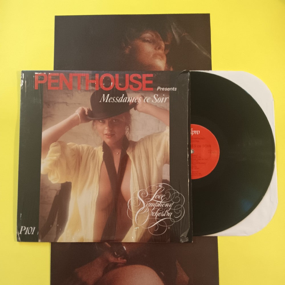 Love Symphony Orchestra - Penthouse Presents Messdames Ce Soir POSTER & SHRINK - 1979 - P101 - Used - VG++ - Vinyl