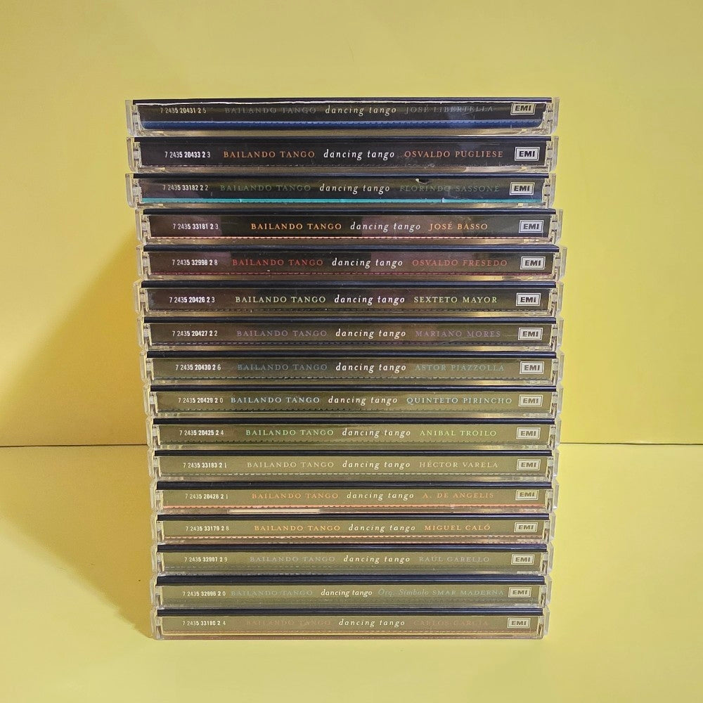 Various  - Tango 17 CD Lot By Various Artist Dancing Tango / Bailando Tango - 2002 - Used - EX - CDs