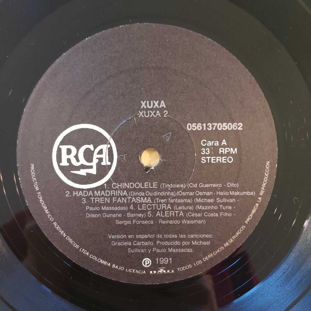Xuxa - Xuxa 2 PROMO Colombia W. POSTER - 1991 - 05613705062 - Used - VG++ - Vinyl