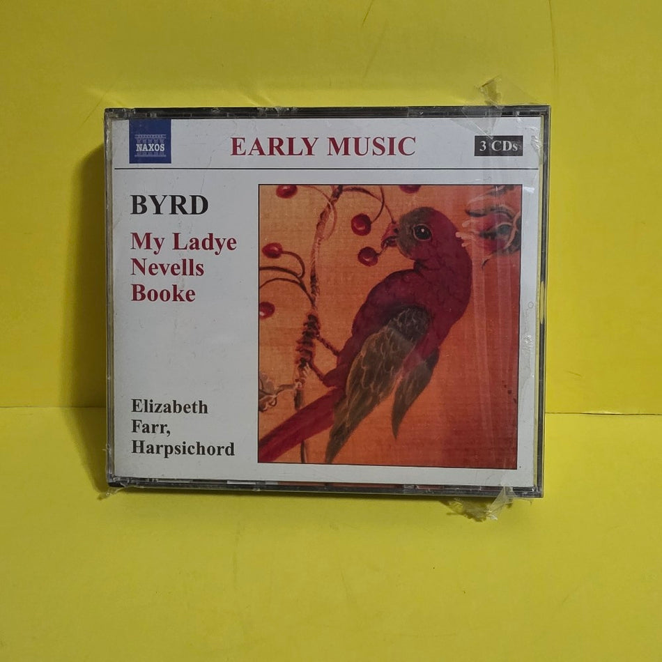 William Byrd, Elizabeth Farr - My Ladye Nevells Booke - 2007 - 8.570139-41 - New - Sealed - CDs