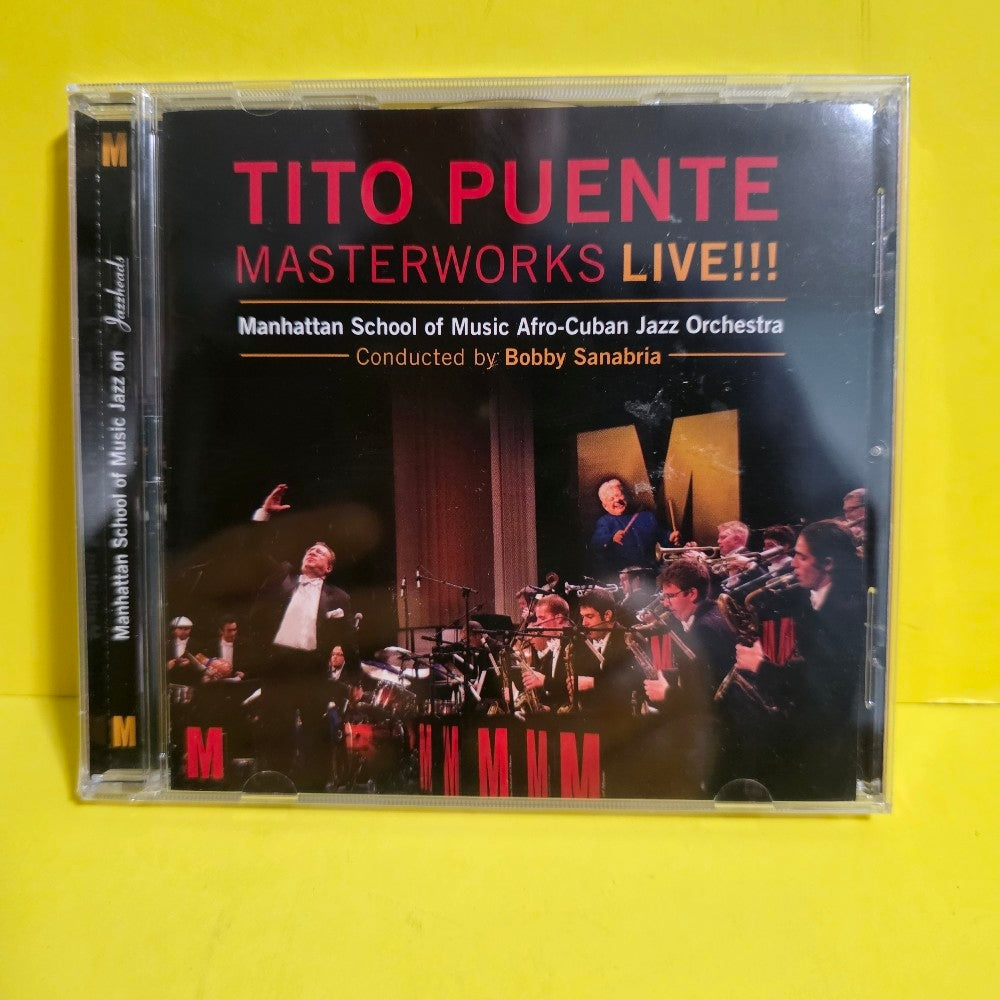 Manhattan School Of Music Afro-Cuban Jazz Orchestra  - Tito Puente Masterworks Live!!! - 2011 - JH1184 - New - Sealed - CDs