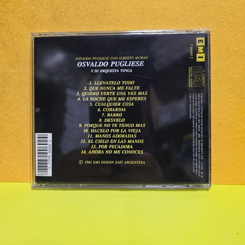 Osvaldo Pugliese Con Alberto Moran - Osvaldo Pugliese Con Alberto Moran - 7990602 1S - Used - VG++ - CDs