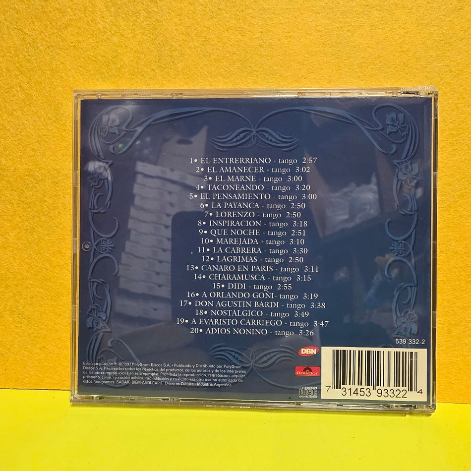 Osvaldo Pugliese - Mostalgico - 1997 - 539 332-2 - Used - VG++ - CDs