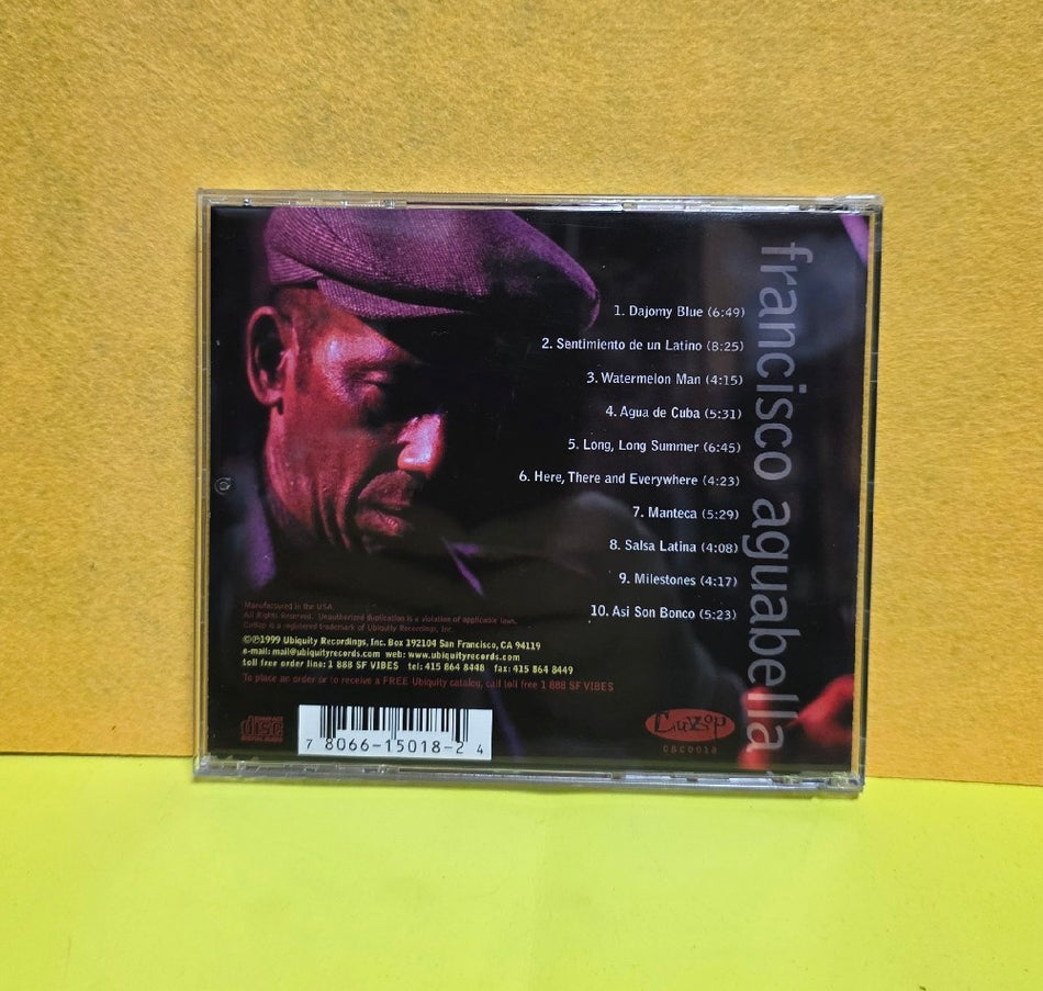 Francisco Aguabella & His Latin Jazz Ensemble - Agua De Cuba - 1999 - CBCD018 - Used - EX - CDs