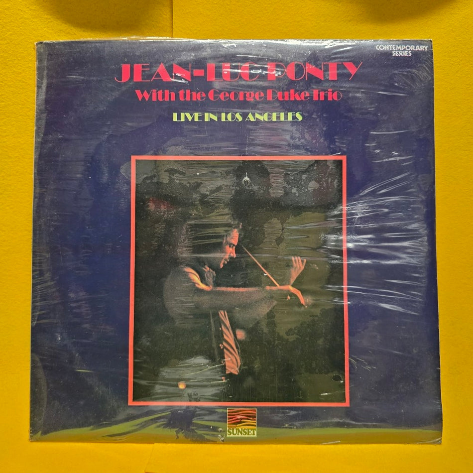 Jean-luc Ponty With The Gerge Duke Trio - Live In Los Angeles - 1970 - SLS 50232 - New - Sealed - Vinyl
