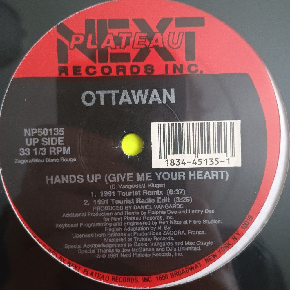Ottawan - Hands Up (Give Me Your Heart) - 1991 - NP 50135 - New - Sealed - Vinyl
