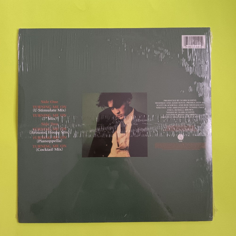 Tommy Page - Turning Me On - 1988 - 9 20909-0 - New - Sealed - Vinyl