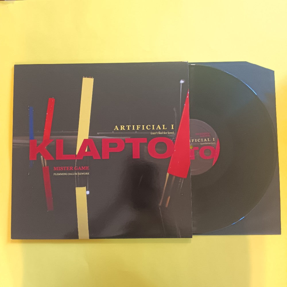 Klapto - Artificial I / Mister Game ITALO-DISCO - 2019 - DM022 / BN30 - Used - VG++ - Vinyl
