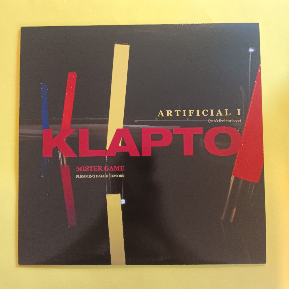 Klapto - Artificial I / Mister Game ITALO-DISCO - 2019 - DM022 / BN30 - Used - VG++ - Vinyl