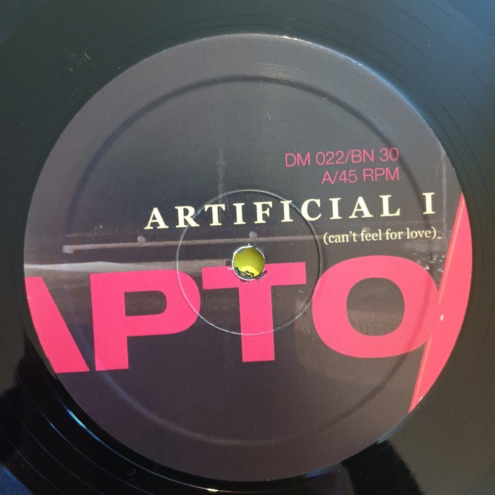 Klapto - Artificial I / Mister Game ITALO-DISCO - 2019 - DM022 / BN30 - Used - VG++ - Vinyl