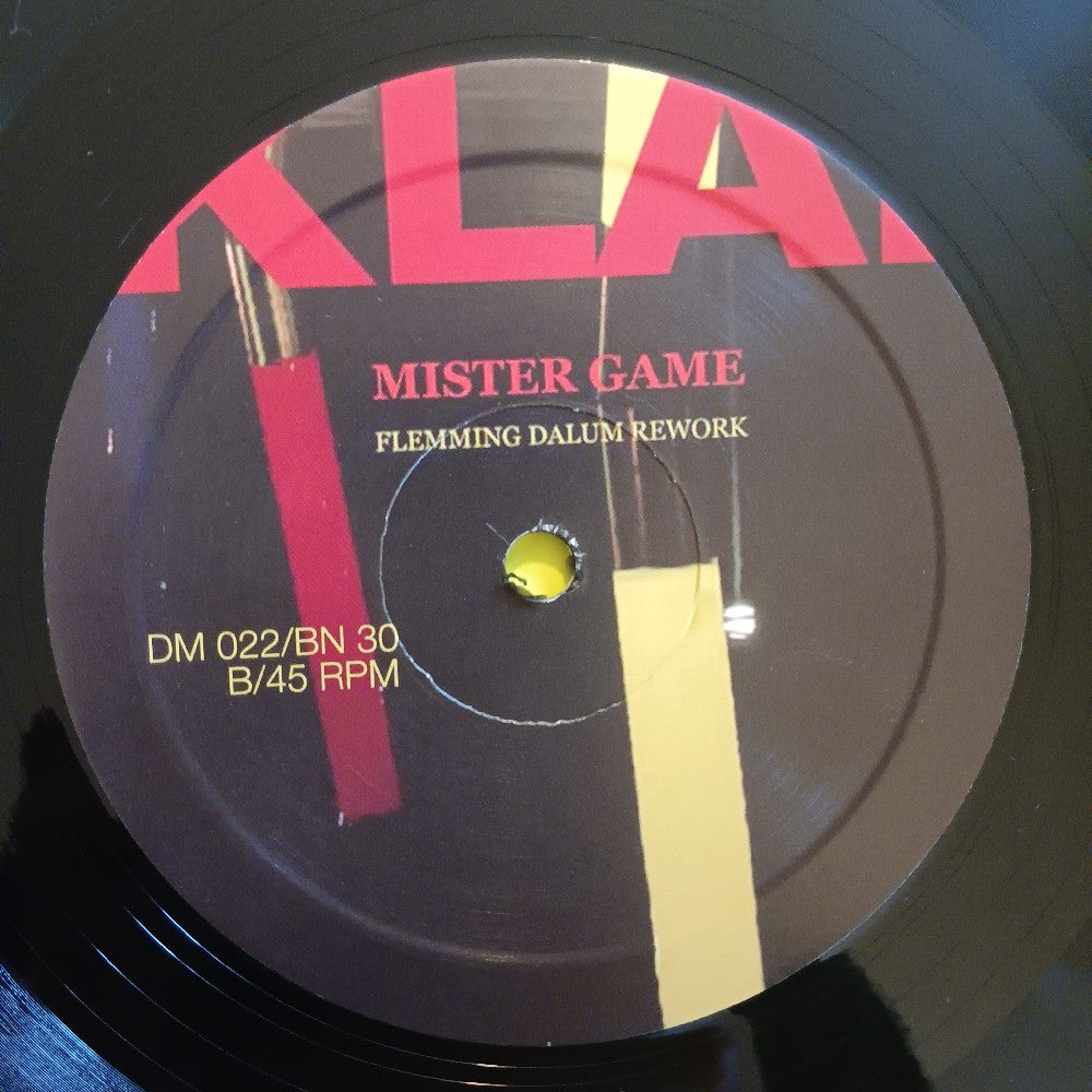 Klapto - Artificial I / Mister Game ITALO-DISCO - 2019 - DM022 / BN30 - Used - VG++ - Vinyl