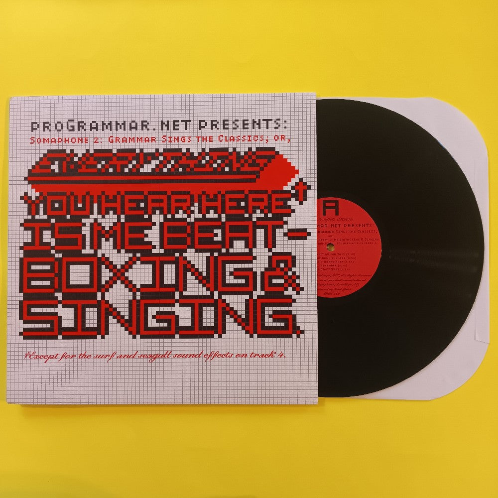 Programmar  - Somaphone 2: Grammar Sings The Classics - 2004 - MM-001 - Used - VG++ - Vinyl