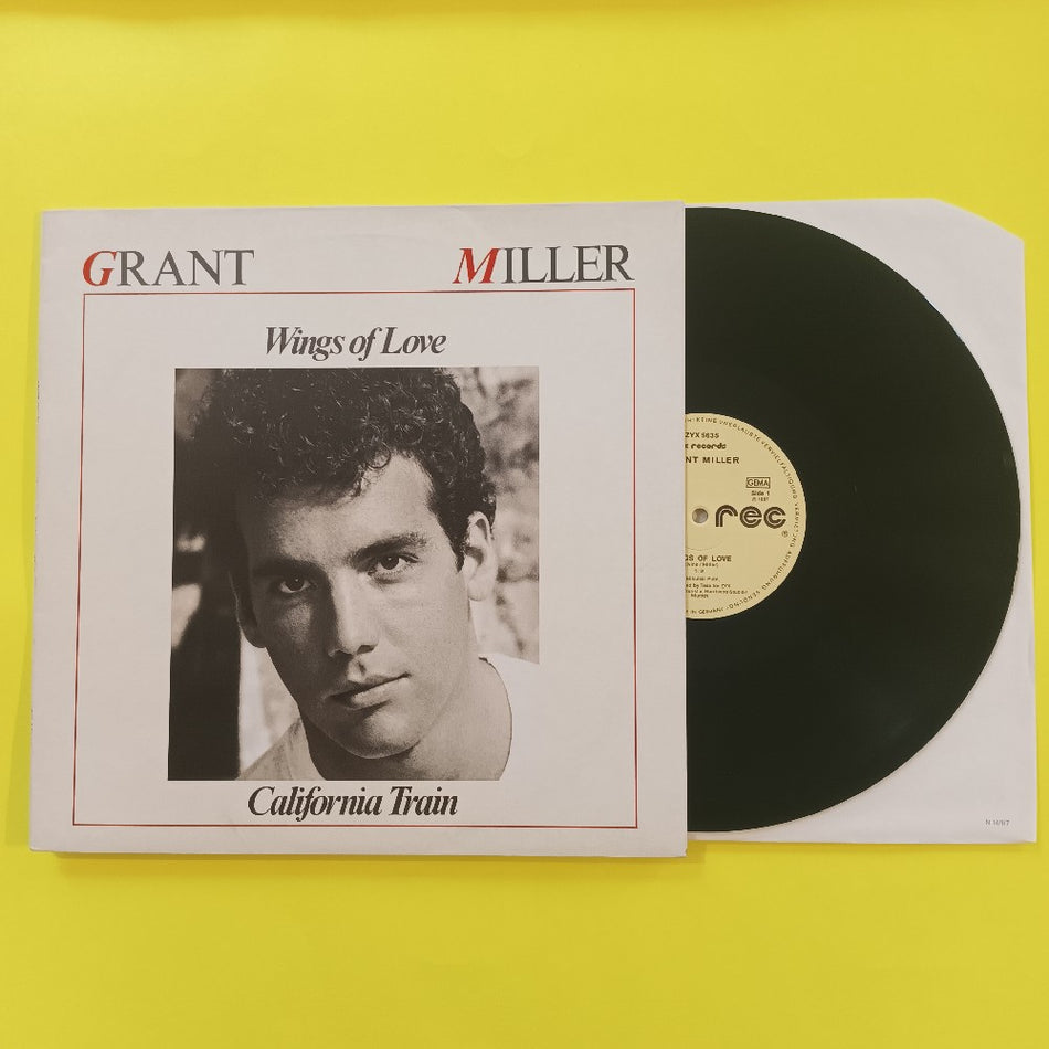 Grant Miller - Wings Of Love GERMANY ITALO-DISCO - 1987 - ZYX 5635 - Used - EX - Vinyl