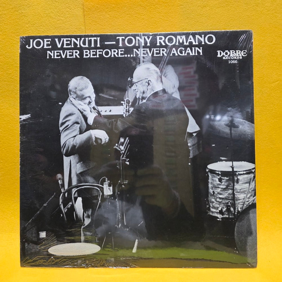 Joe Venuti, Tony Romano - Never Before.. Never Again  - 1979 - DR-1066 - New - Sealed - Vinyl