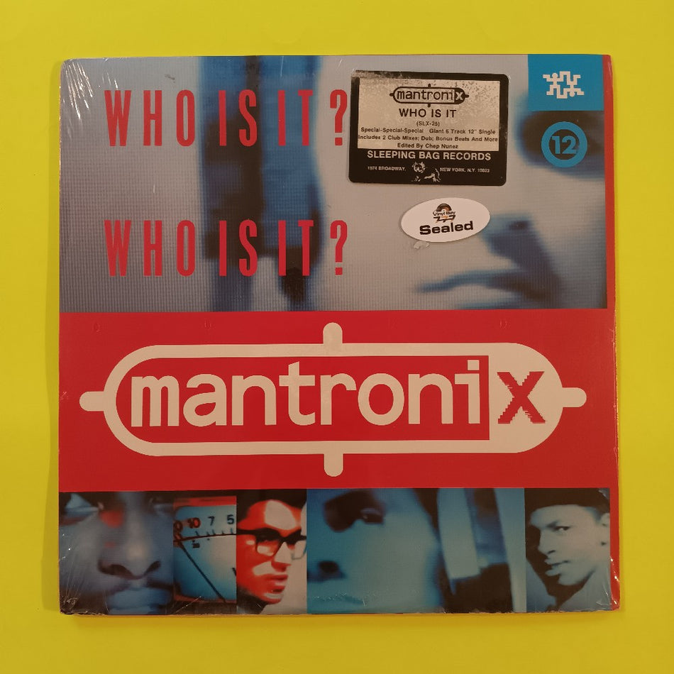Mantronix - Who Is It? - 1987 - SLX-25 - New - Sealed - Vinyl