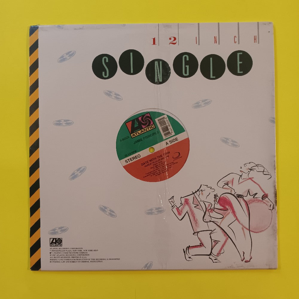 Jamie Principle - Date With The Rain - 1990 - 0-86222 - New - Sealed - Vinyl