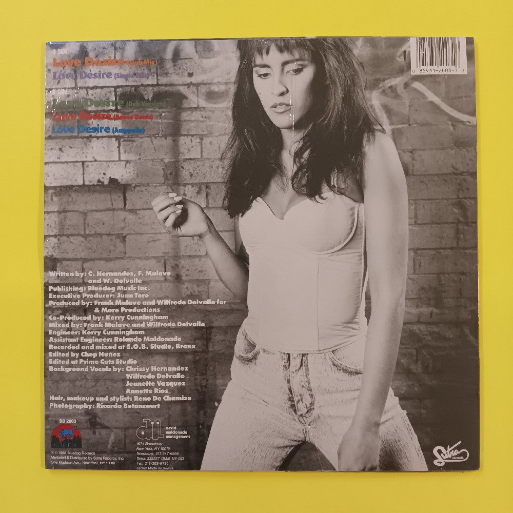 Chrissy I-Eece - Love Desire - 1988 - SB 2003 - New - Sealed - Vinyl