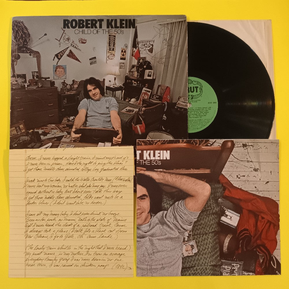 Robert Klein - Child Of The Fifties 2x AUTOGRAPHS - 1973 - BRUT 6001 - Used - VG+ - Vinyl