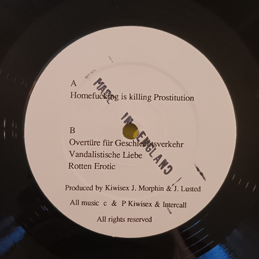 Kiwisex - Homefucking Is Killing Prostitution UK - 000-10 - Used - VG++ - Vinyl