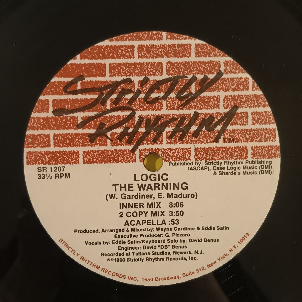 Logic - The Warning / Final Frontier - 1990 - SR 1207 - Used - VG+ - Vinyl