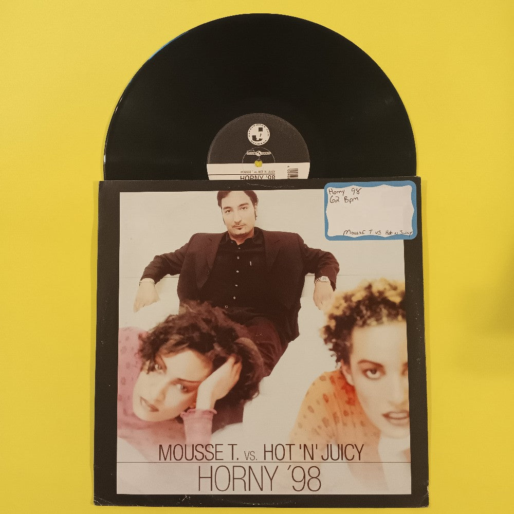 Mousse T. Vs. Hot 'N' Juicy - Horny '98 GERMANY - 1998 - 0064880JAM - Used - VG+ - Vinyl
