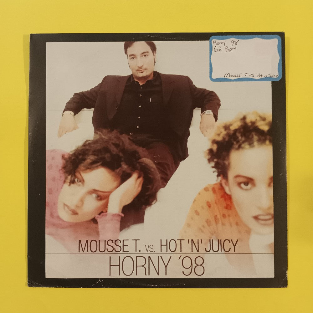 Mousse T. Vs. Hot 'N' Juicy - Horny '98 GERMANY - 1998 - 0064880JAM - Used - VG+ - Vinyl