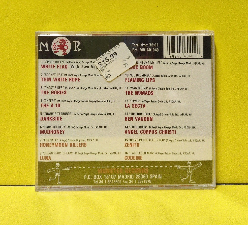 Various - Your Invitation To Suicide (A Tribute To The Songs Of Martin Rev, Alan Vega) - 1994 - MR CD 040 - New - Sealed - CDs - Spain Import