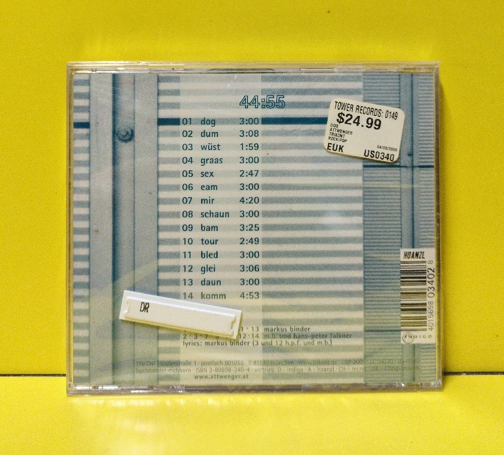 Attwenger - Dog - 2005 - US-0340 - New - Sealed - CDs - European Import
