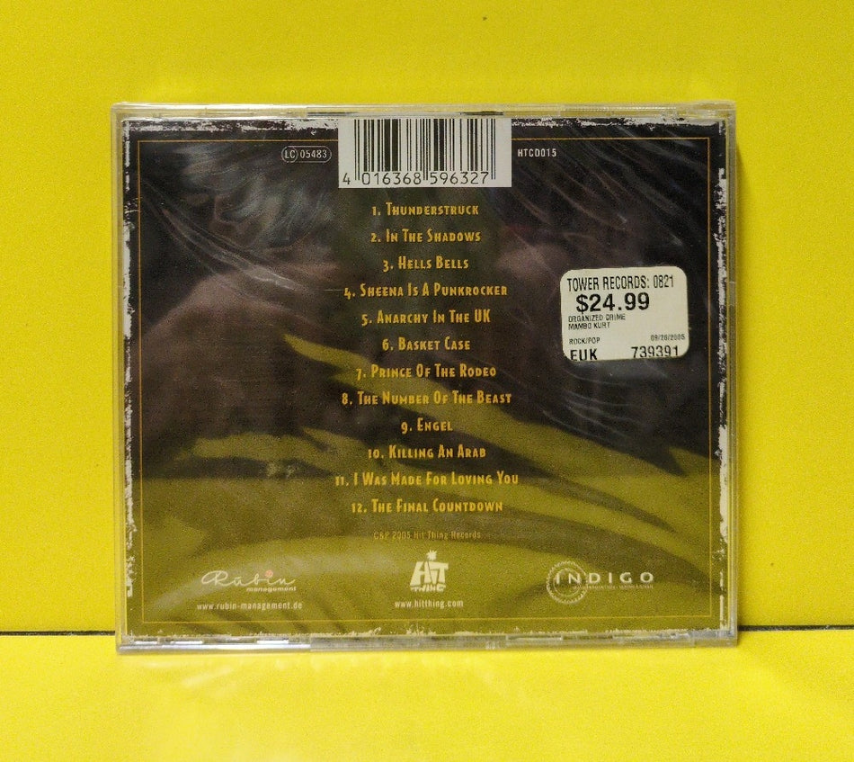 Mambo Kurt - Organized Crime - 2005 - HTCD015 - New - Sealed - CDs - Germany Import