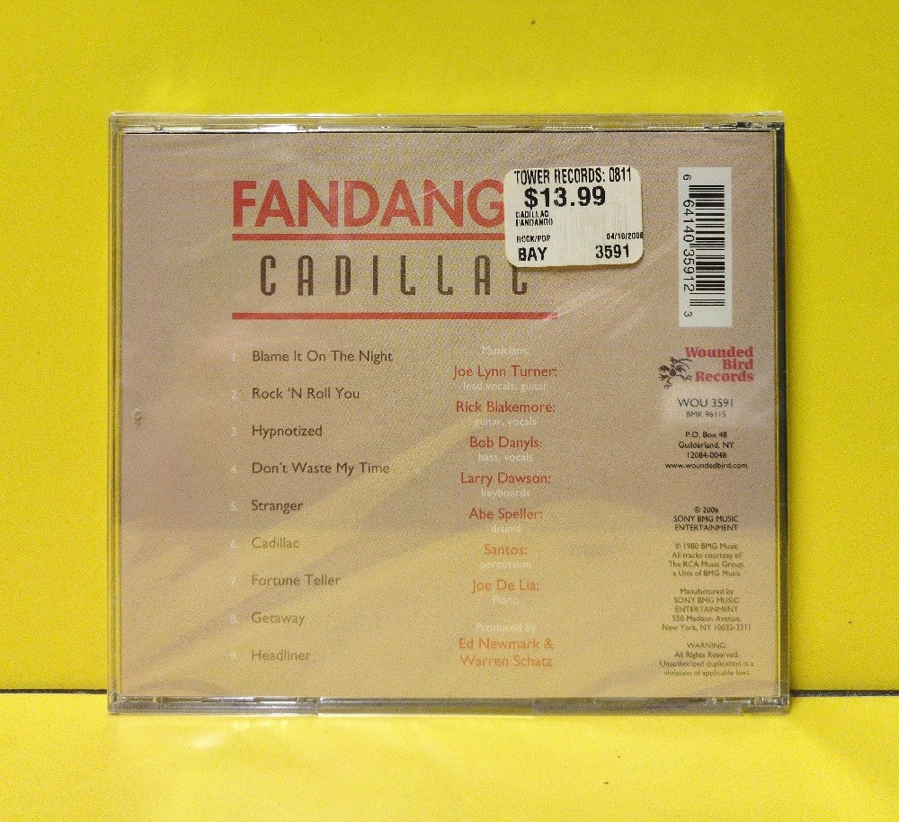 Fandango - Cadillac - 2006 - WOU 3591 - New - Sealed - CDs