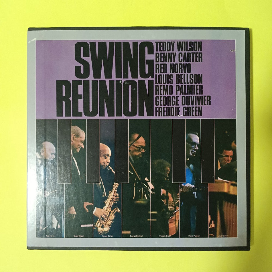 Wilson Carter Norvo Bellson Palmier Duvivier Green - Swing Reunion 3LP Box Set - 1985 - 71-7627 - Used - EX - Vinyl