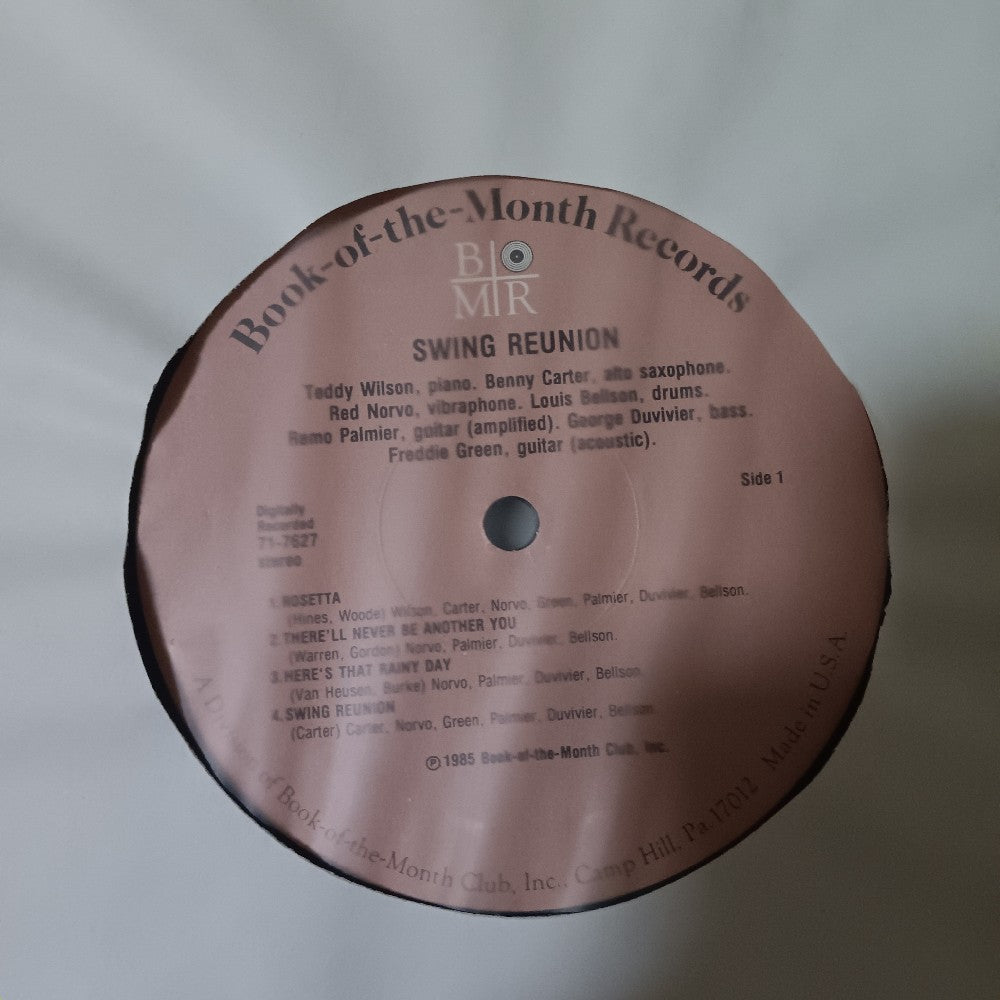 Wilson Carter Norvo Bellson Palmier Duvivier Green - Swing Reunion 3LP Box Set - 1985 - 71-7627 - Used - EX - Vinyl