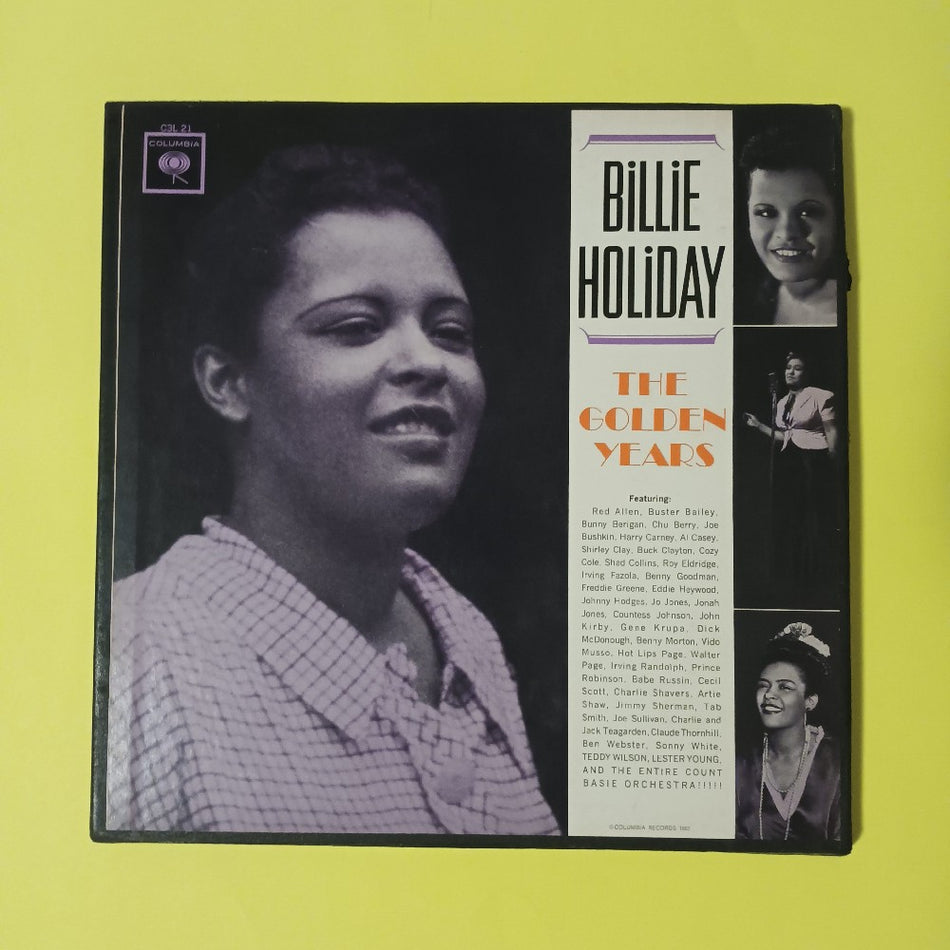 Billie Holiday - The Golden Years 3LP Box Set - C3L-21 - Used - VG++ - Vinyl