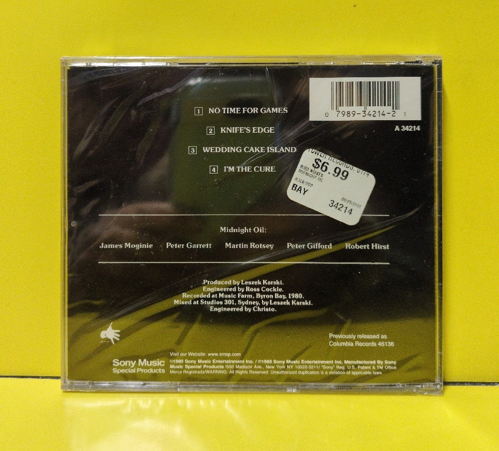 Midnight Oil - Bird Noises - A 34214 - New - Sealed - CDs
