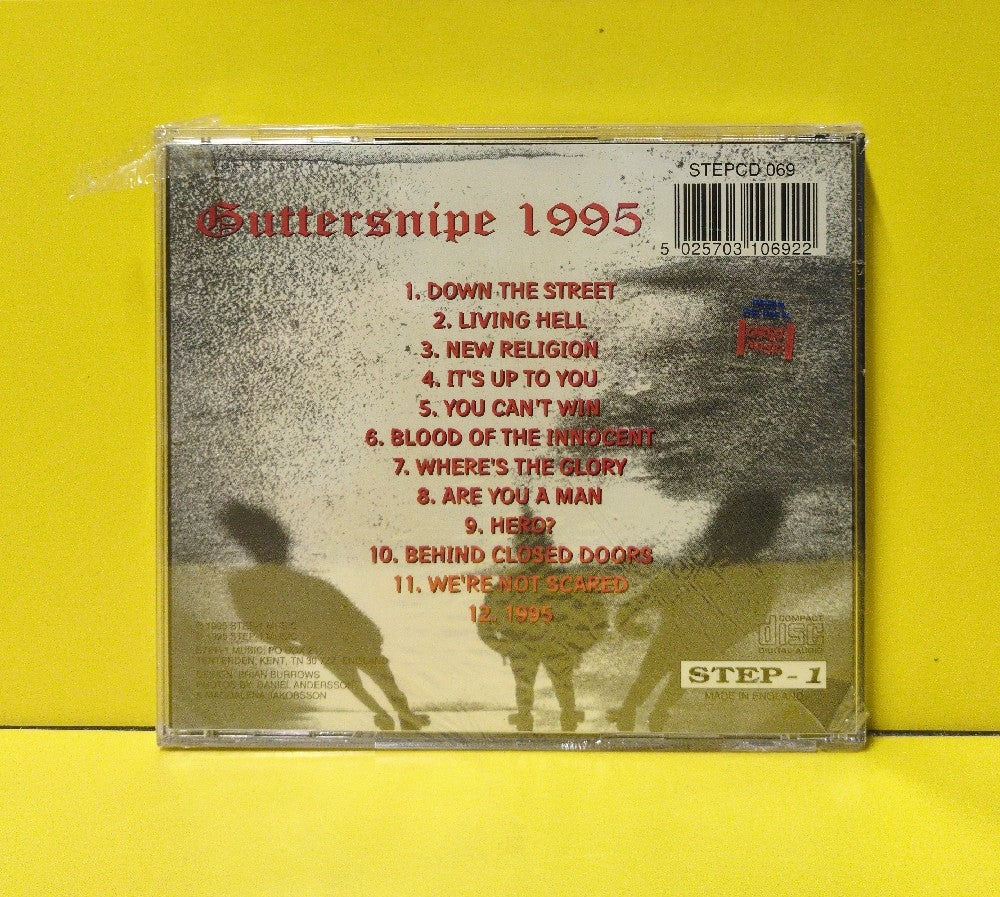 Guttersnipe - 1995 - 1995 - STEPCD 069 - New - Sealed - CDs - UK Import