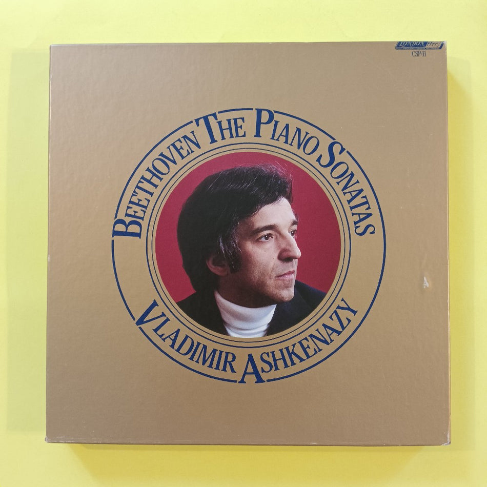 Vladimir Ashkenazy - Beethoven The Piano Sonatas 12 LP Box Set - 1981 - CSP-11 - Used - NM - Vinyl