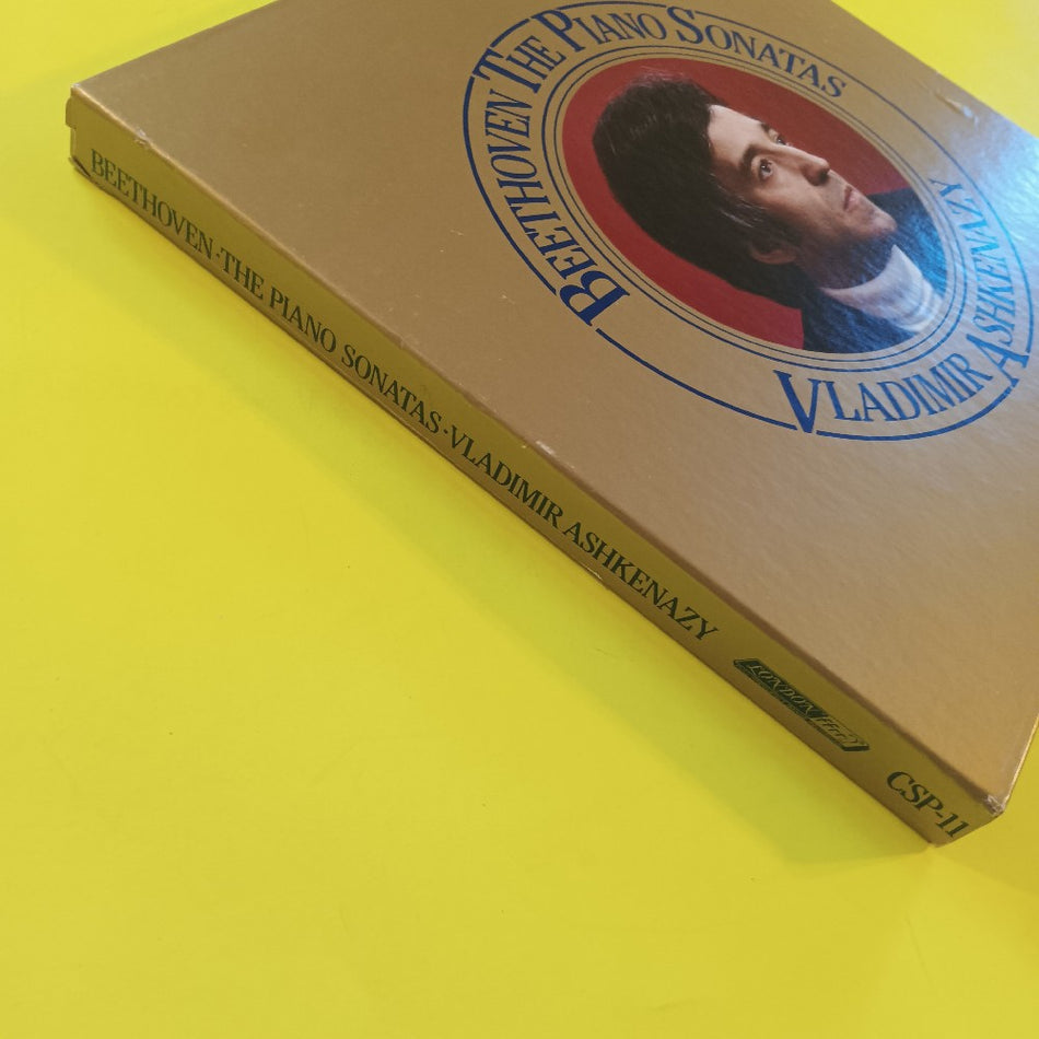 Vladimir Ashkenazy - Beethoven The Piano Sonatas 12 LP Box Set - 1981 - CSP-11 - Used - NM - Vinyl