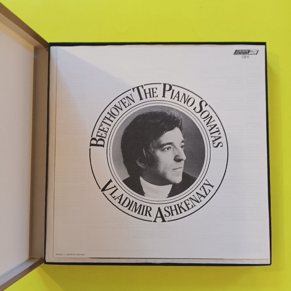 Vladimir Ashkenazy - Beethoven The Piano Sonatas 12 LP Box Set - 1981 - CSP-11 - Used - NM - Vinyl